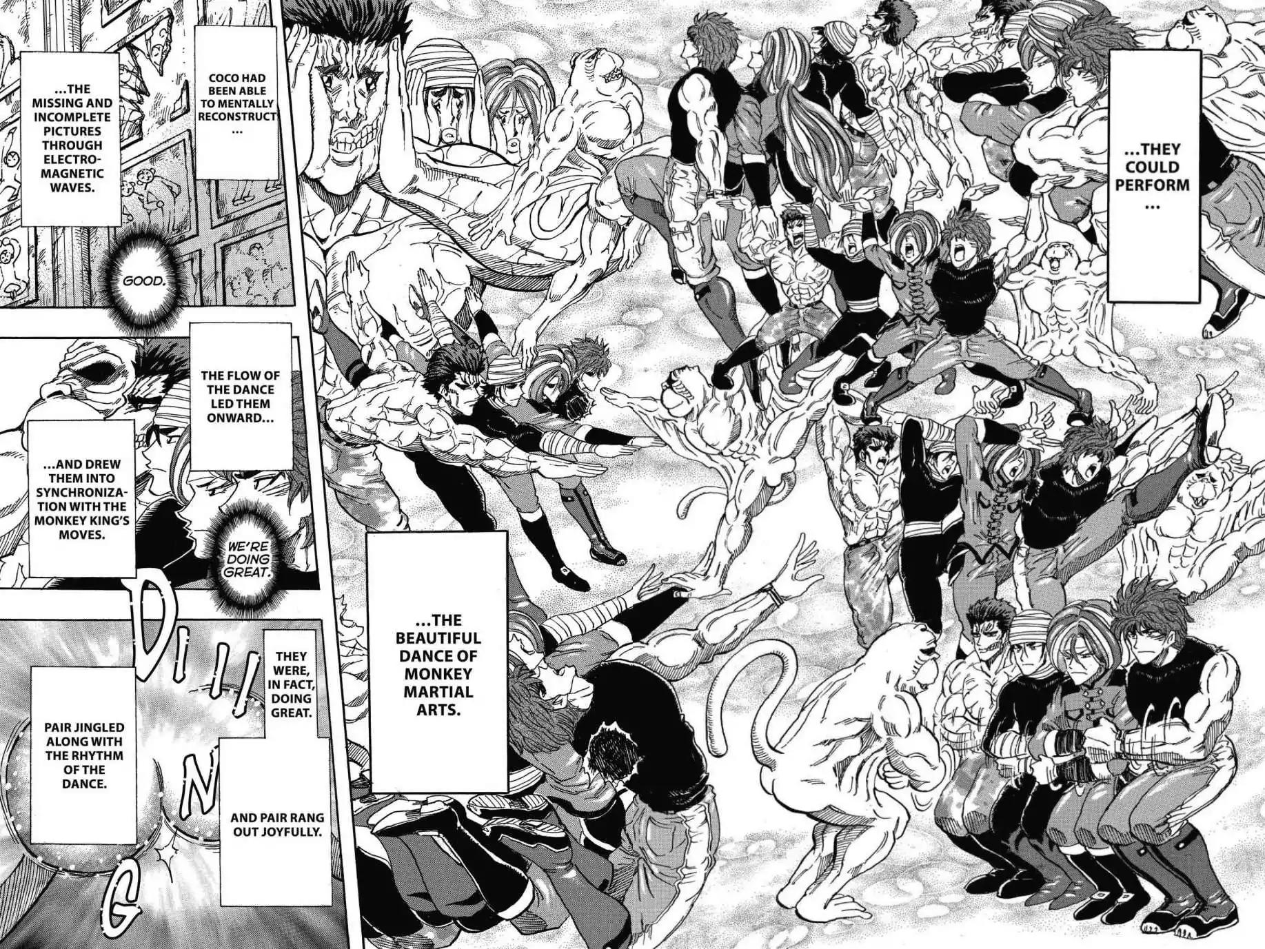 Toriko Chapter 314 page 8 - Chapter 314: Vol.35 Gourmet 314: Macaque I Have This Dance!!