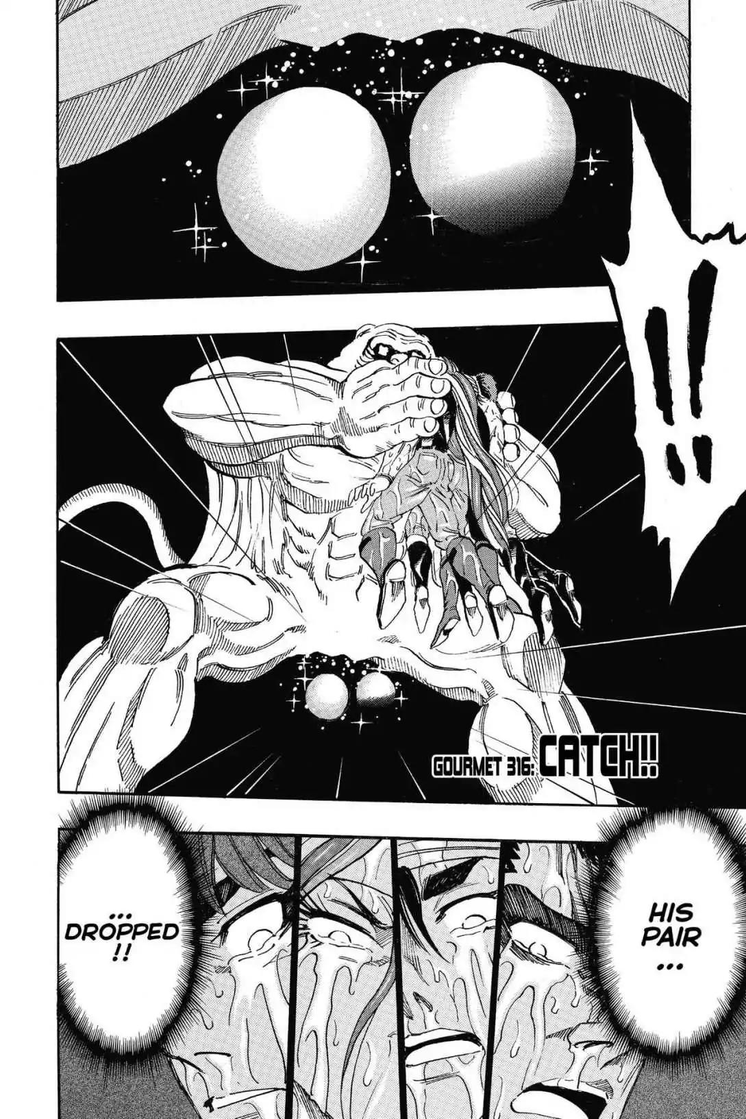 Toriko Chapter 316 page 2 - Chapter 316: Vol.35 Gourmet 316: Catch!!