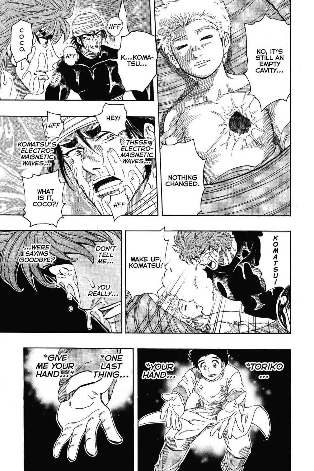 Toriko Chapter 317 page 8 - Chapter 317: Vol.35 Gourmet 317: Your Hand!!