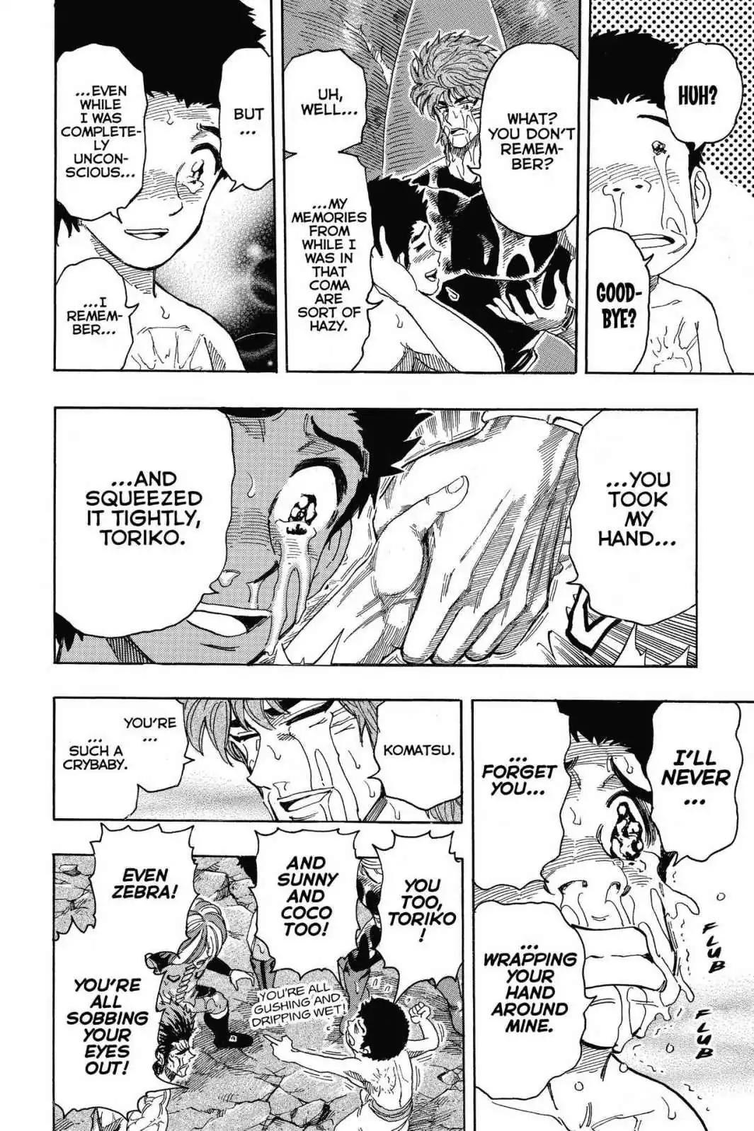 Toriko Chapter 318 page 6 - Chapter 318: Vol.35 Gourmet 318: Bawl Your Eyes Out!!