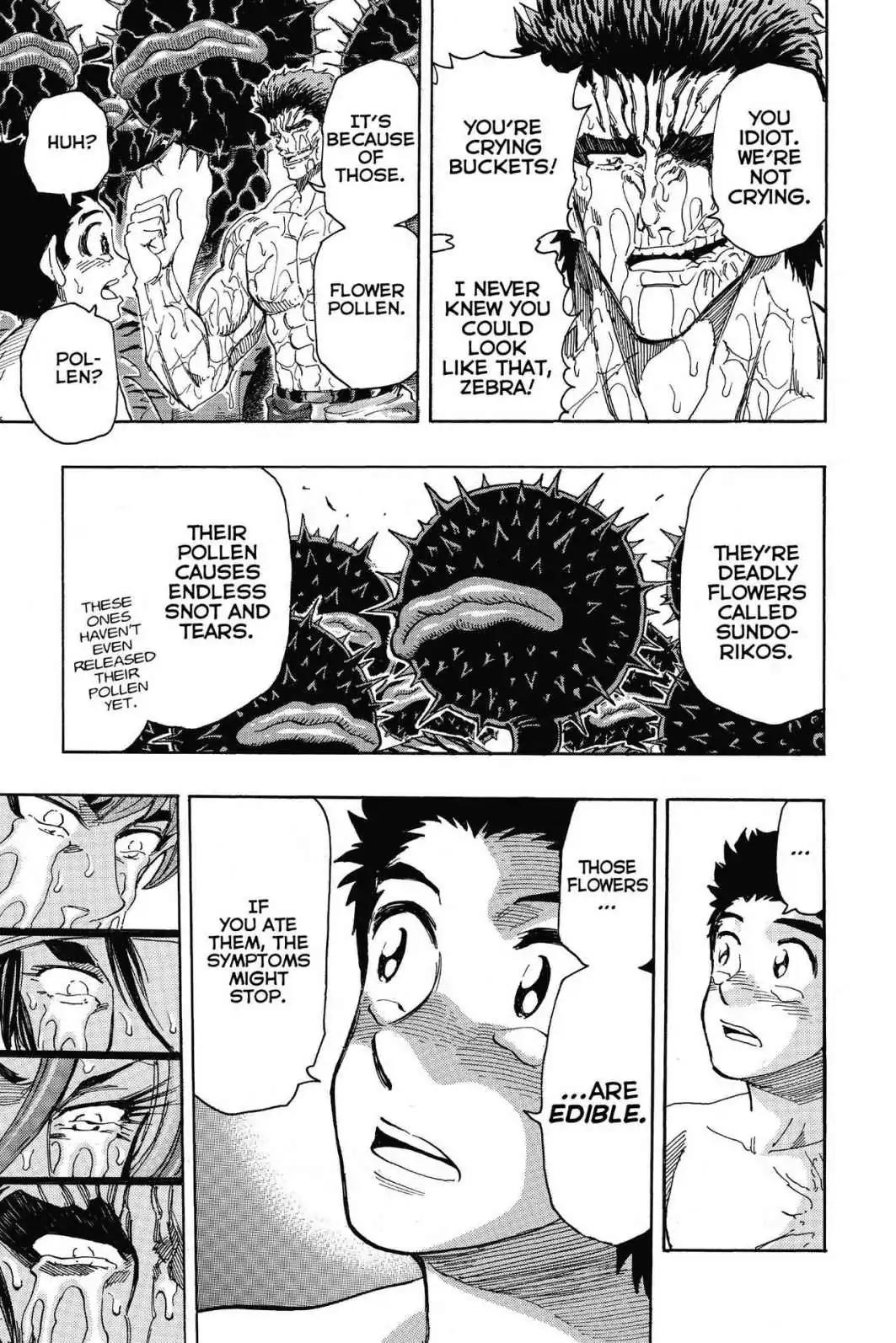 Toriko Chapter 318 page 7 - Chapter 318: Vol.35 Gourmet 318: Bawl Your Eyes Out!!