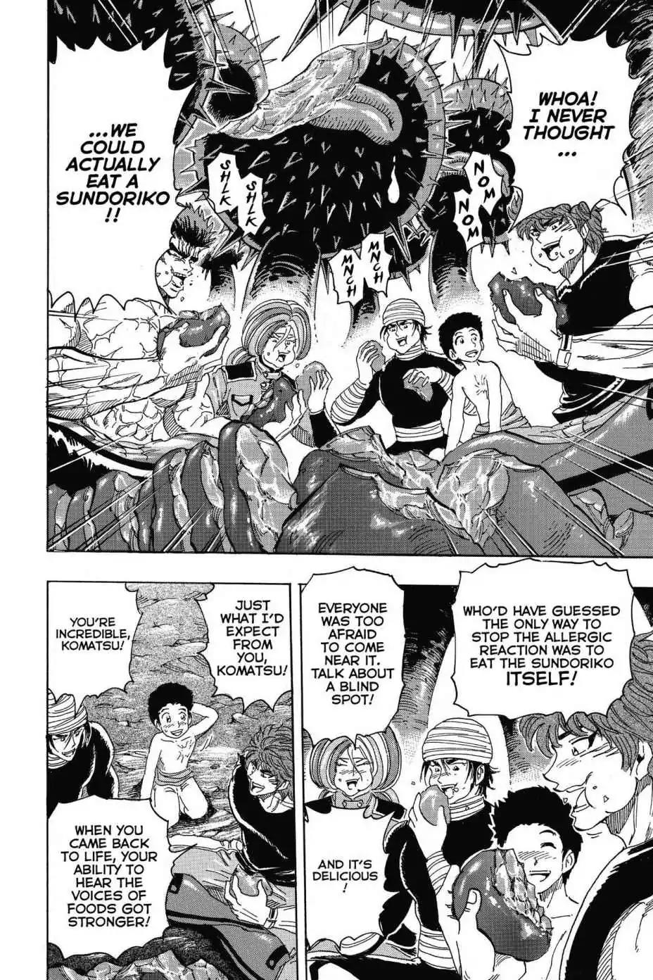 Toriko Chapter 318 page 8 - Chapter 318: Vol.35 Gourmet 318: Bawl Your Eyes Out!!