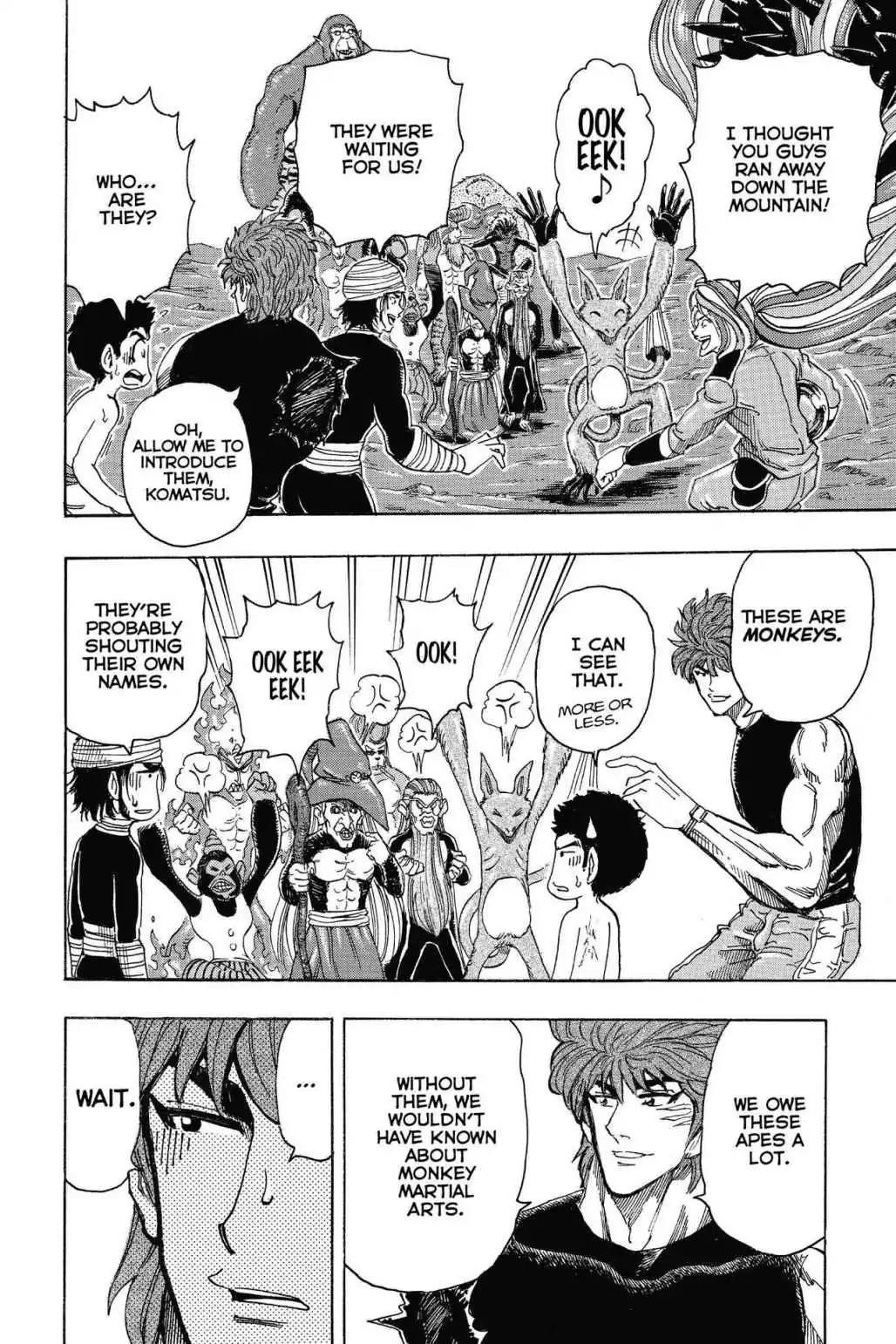 Toriko Chapter 319 page 10 - Chapter 319: Vol.35 Gourmet 319: Down the Mountain We Go!!