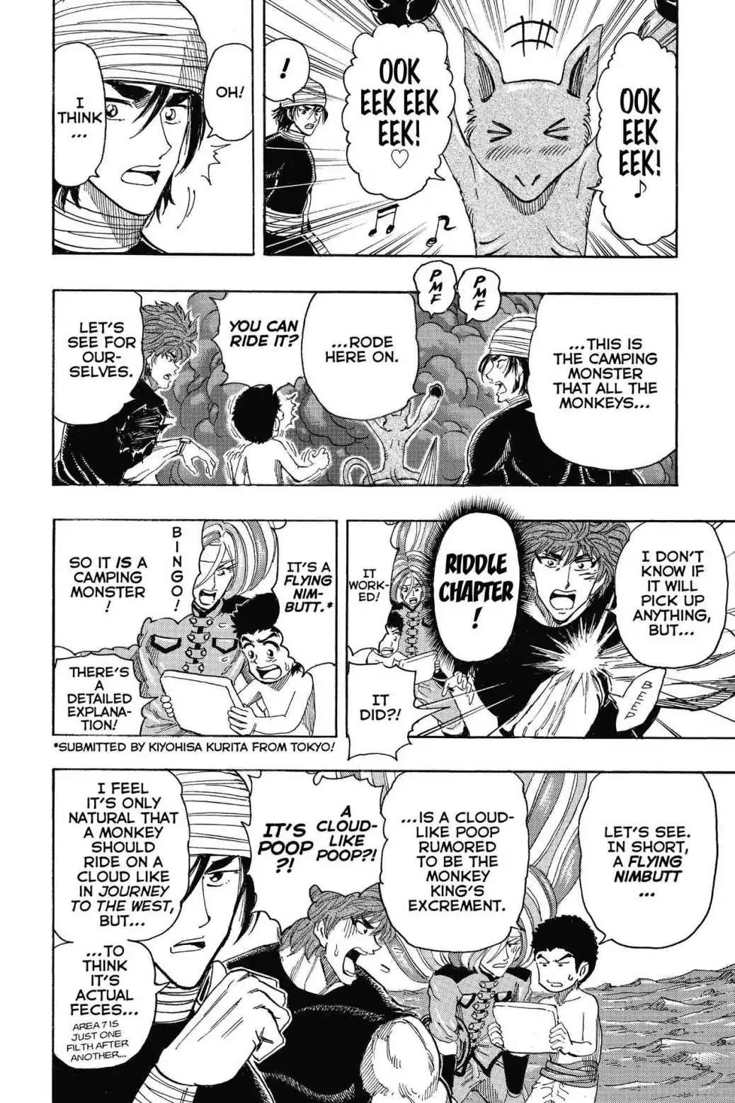 Toriko Chapter 319 page 12 - Chapter 319: Vol.35 Gourmet 319: Down the Mountain We Go!!