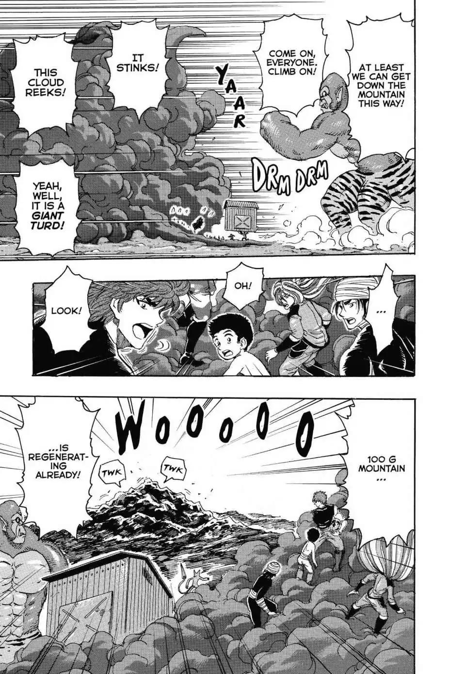 Toriko Chapter 319 page 13 - Chapter 319: Vol.35 Gourmet 319: Down the Mountain We Go!!