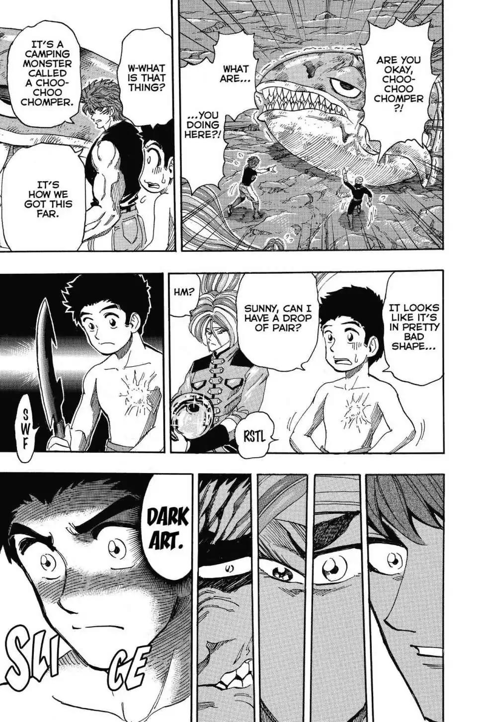 Toriko Chapter 319 page 5 - Chapter 319: Vol.35 Gourmet 319: Down the Mountain We Go!!