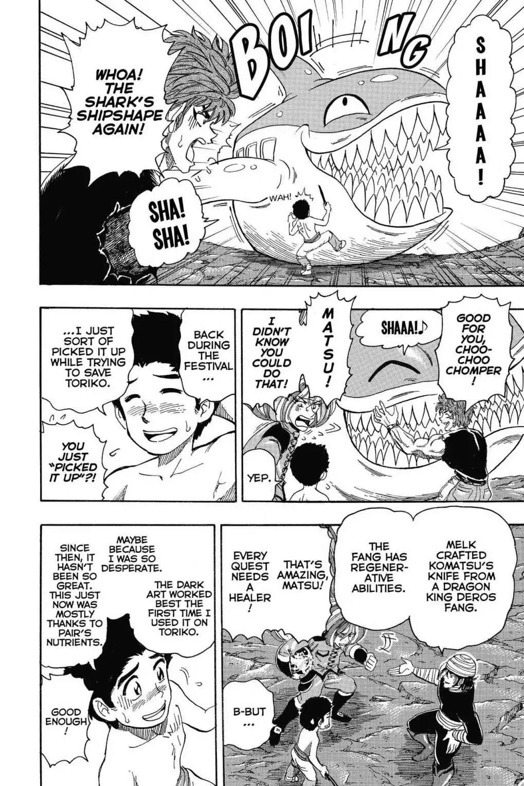 Toriko Chapter 319 page 6 - Chapter 319: Vol.35 Gourmet 319: Down the Mountain We Go!!