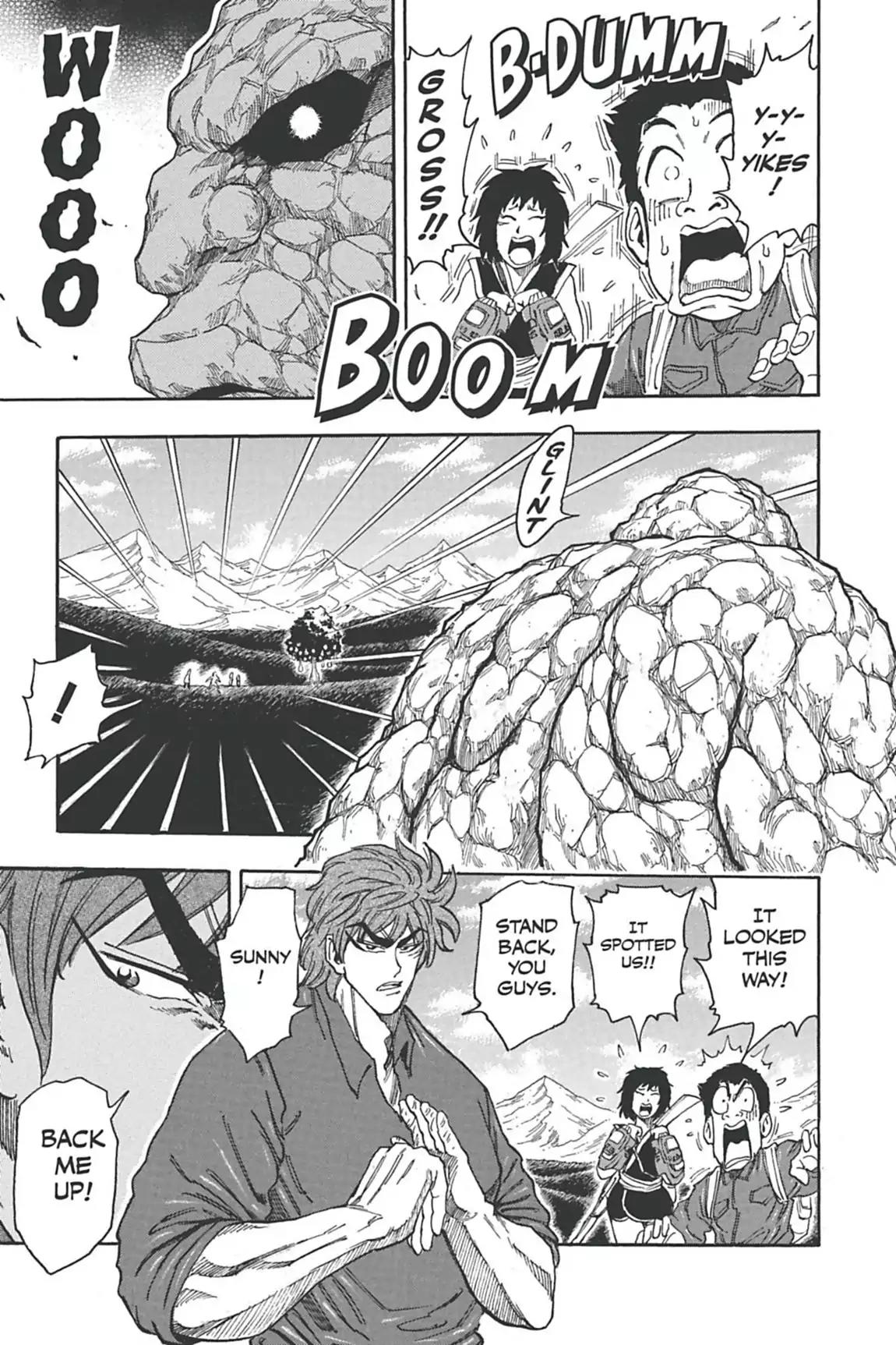 Toriko Chapter 32 page 4 - Chapter 32: Vol.4 Gourmet 32: Rock Drums!!