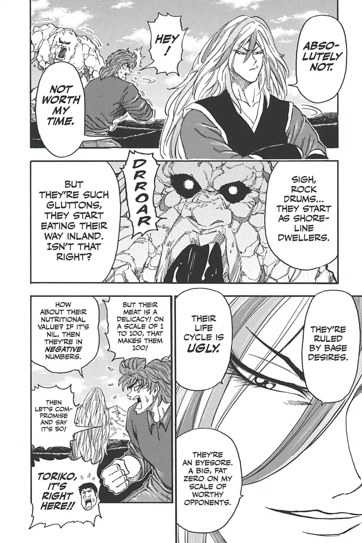 Toriko Chapter 32 page 5 - Chapter 32: Vol.4 Gourmet 32: Rock Drums!!