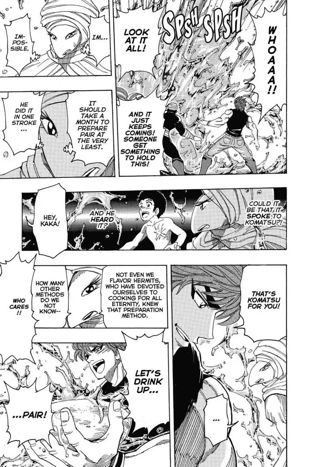 Toriko Chapter 320 page 11 - Chapter 320: Vol.35 Gourmet 320: Taste of the Food Treasure!!