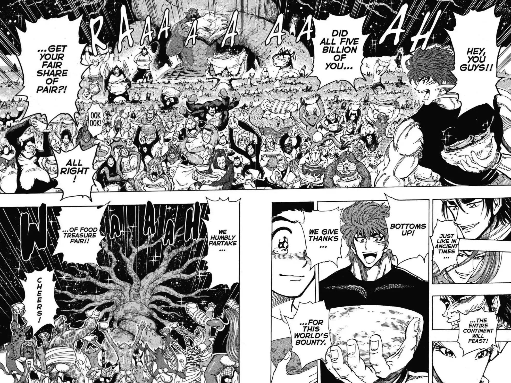 Toriko Chapter 320 page 12 - Chapter 320: Vol.35 Gourmet 320: Taste of the Food Treasure!!