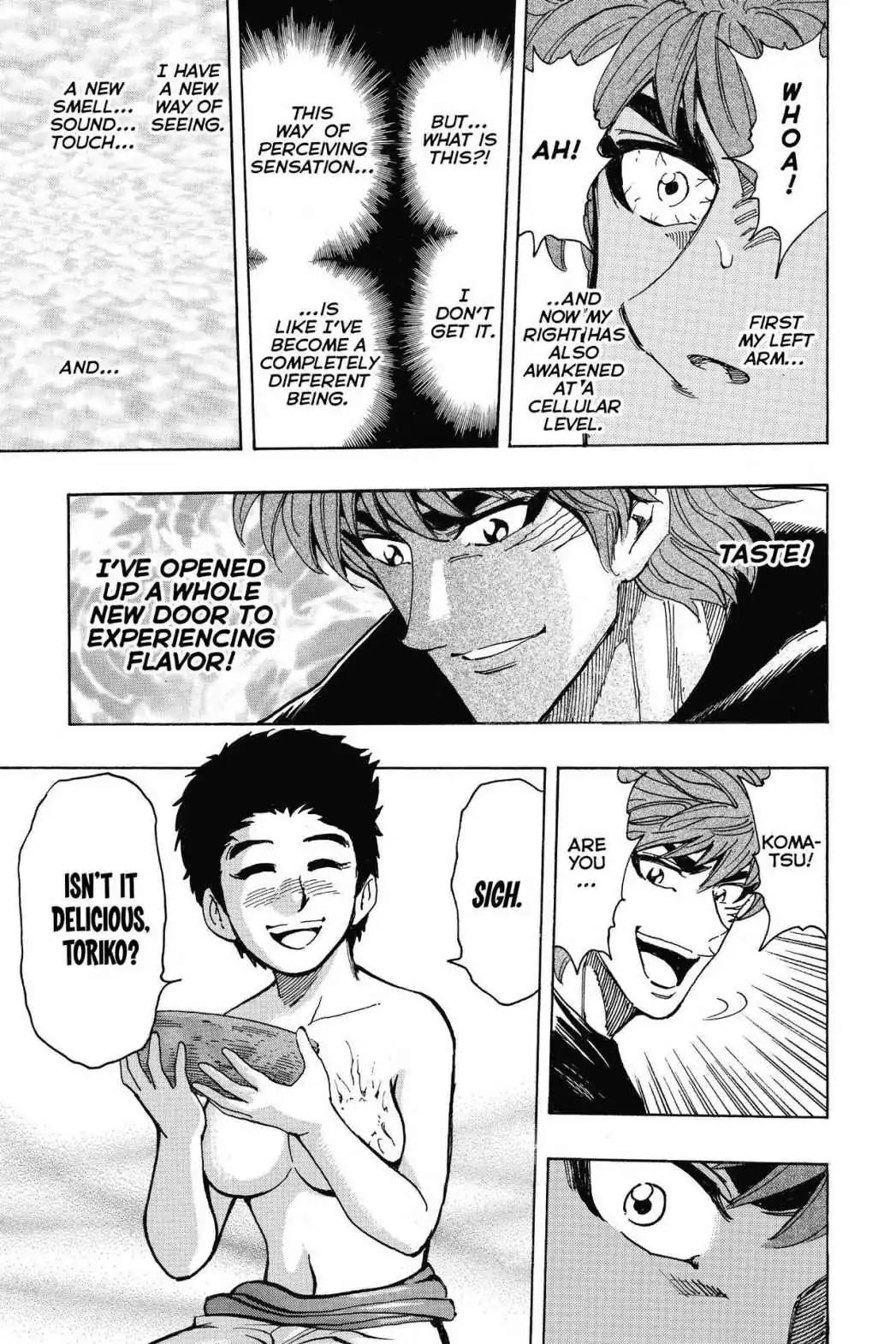 Toriko Chapter 320 page 14 - Chapter 320: Vol.35 Gourmet 320: Taste of the Food Treasure!!