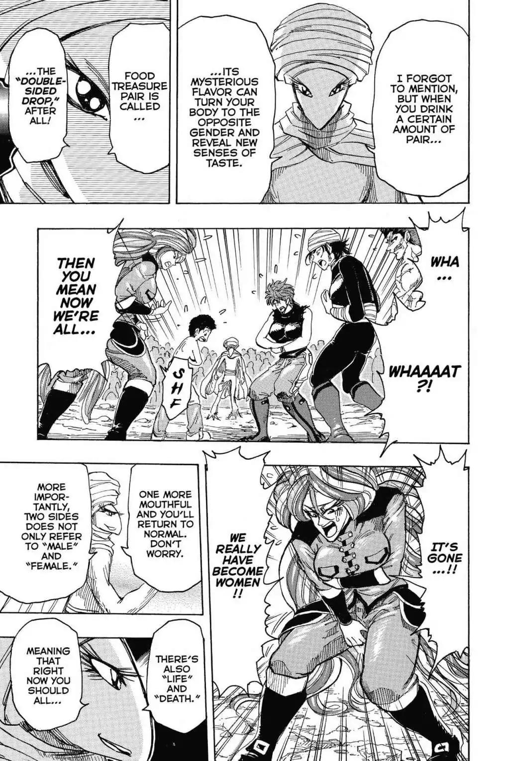 Toriko Chapter 320 page 16 - Chapter 320: Vol.35 Gourmet 320: Taste of the Food Treasure!!