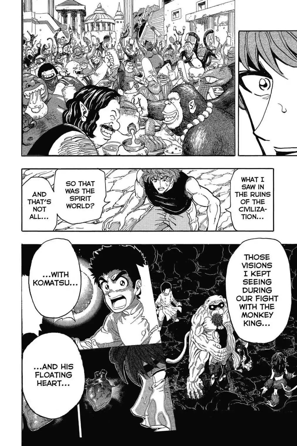Toriko Chapter 320 page 17 - Chapter 320: Vol.35 Gourmet 320: Taste of the Food Treasure!!