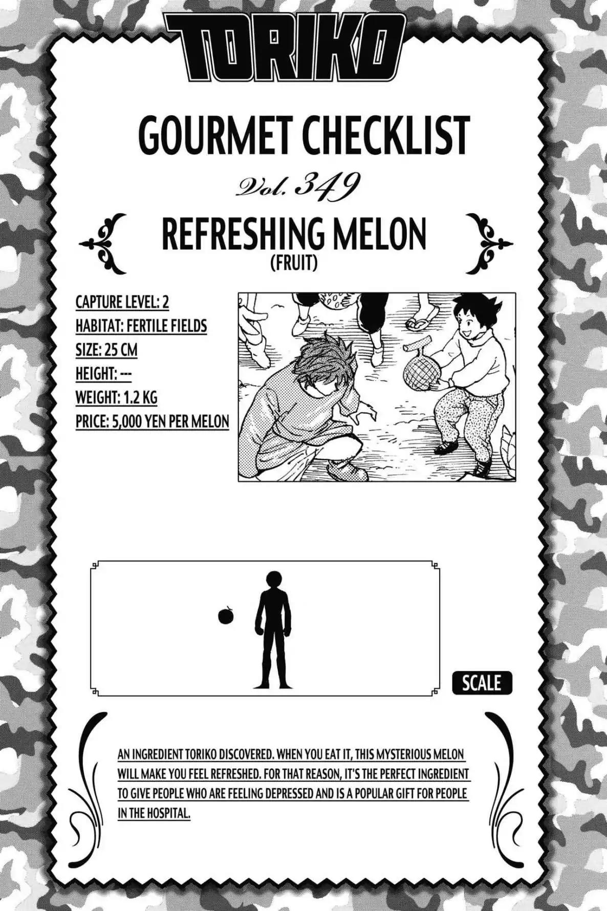 Toriko Chapter 320 page 22 - Chapter 320: Vol.35 Gourmet 320: Taste of the Food Treasure!!