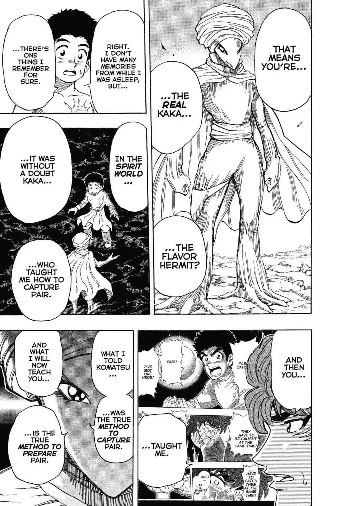 Toriko Chapter 320 page 7 - Chapter 320: Vol.35 Gourmet 320: Taste of the Food Treasure!!