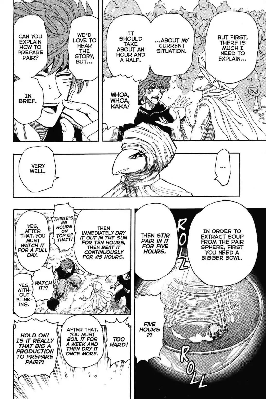 Toriko Chapter 320 page 8 - Chapter 320: Vol.35 Gourmet 320: Taste of the Food Treasure!!