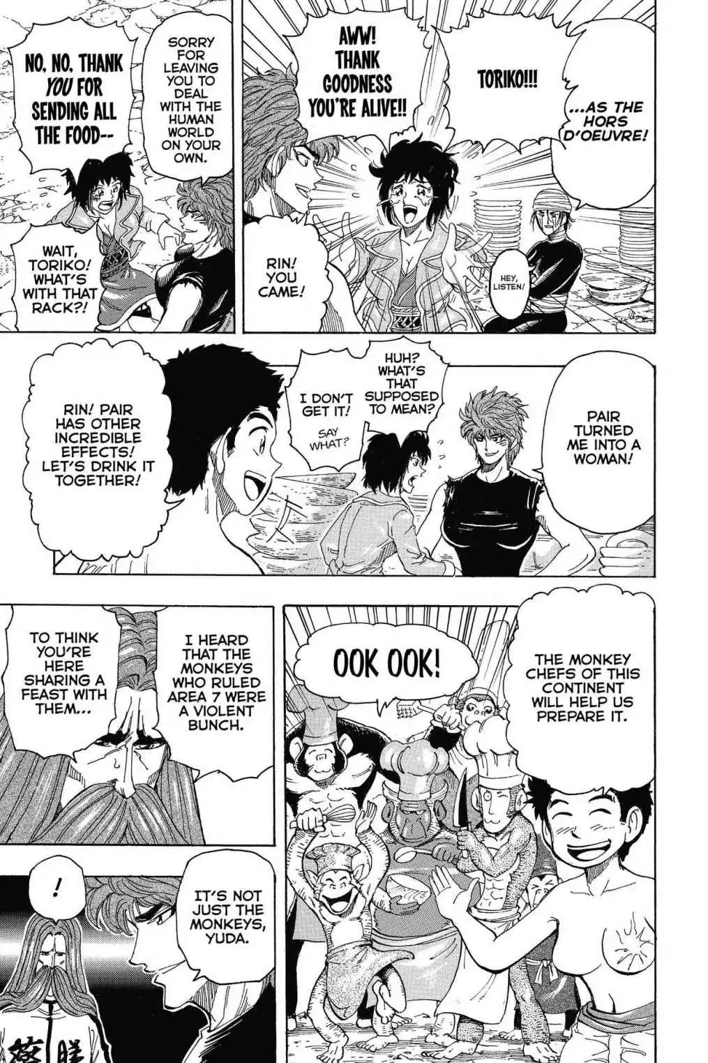 Toriko Chapter 321 page 12 - Chapter 321: Vol.36 Gourmet 321: Reunion Party!!