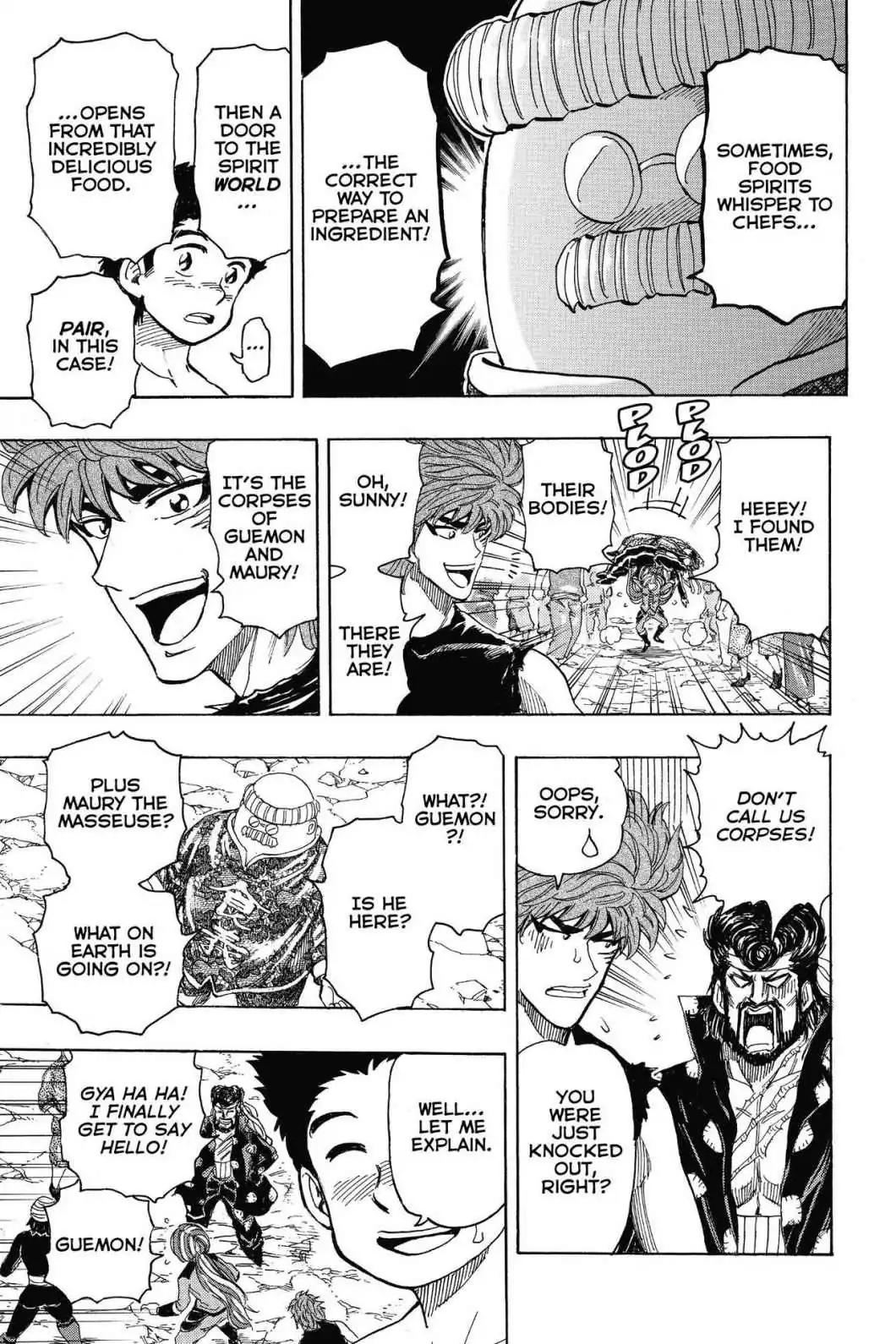 Toriko Chapter 321 page 14 - Chapter 321: Vol.36 Gourmet 321: Reunion Party!!