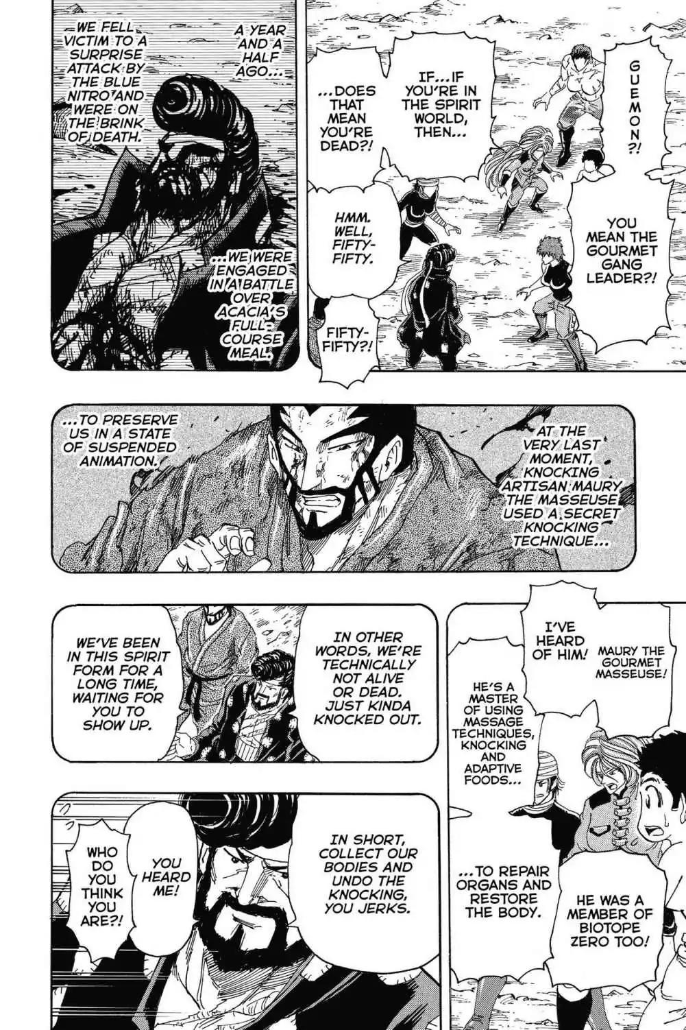 Toriko Chapter 321 page 15 - Chapter 321: Vol.36 Gourmet 321: Reunion Party!!