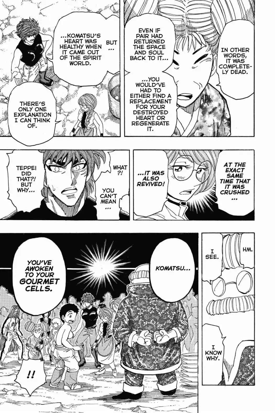 Toriko Chapter 321 page 18 - Chapter 321: Vol.36 Gourmet 321: Reunion Party!!