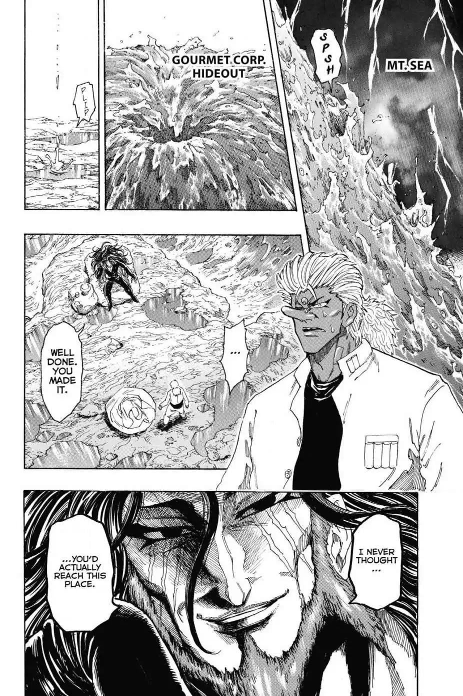 Toriko Chapter 322 page 10 - Chapter 322: Vol.36 Gourmet 322: Earth-Shattering!!