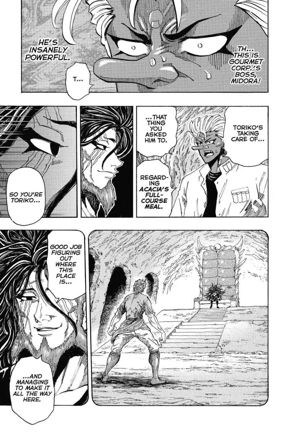 Toriko Chapter 322 page 11 - Chapter 322: Vol.36 Gourmet 322: Earth-Shattering!!