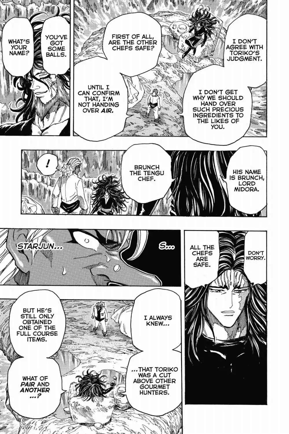 Toriko Chapter 322 page 17 - Chapter 322: Vol.36 Gourmet 322: Earth-Shattering!!