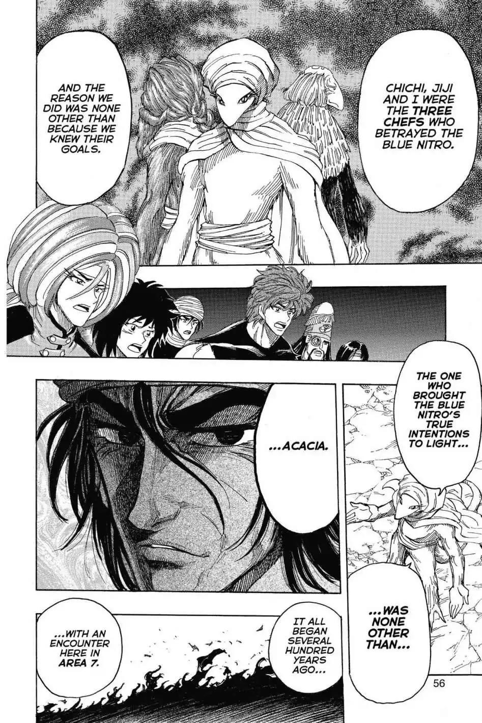 Toriko Chapter 323 page 10 - Chapter 323: Vol.36 Gourmet 323: Truth Behind the Nitro!!