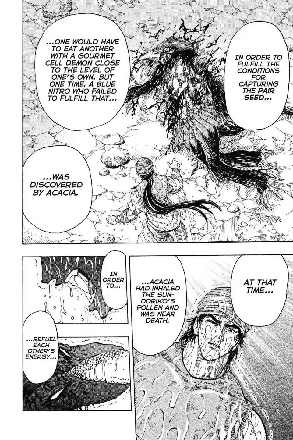 Toriko Chapter 323 page 12 - Chapter 323: Vol.36 Gourmet 323: Truth Behind the Nitro!!