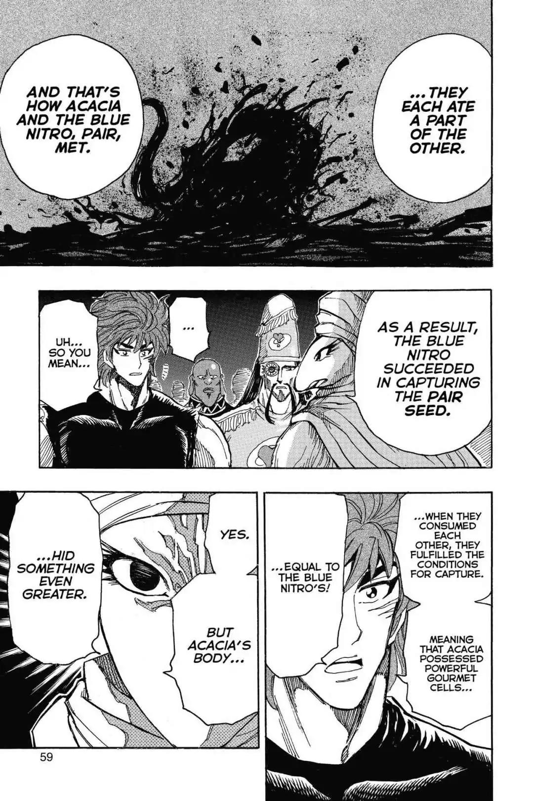 Toriko Chapter 323 page 13 - Chapter 323: Vol.36 Gourmet 323: Truth Behind the Nitro!!