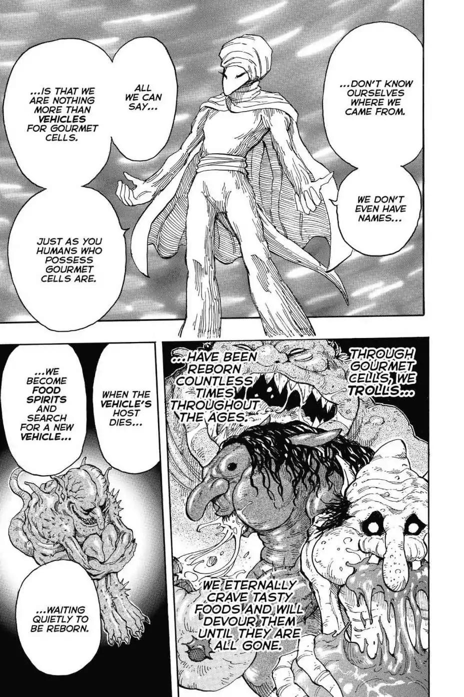 Toriko Chapter 323 page 15 - Chapter 323: Vol.36 Gourmet 323: Truth Behind the Nitro!!