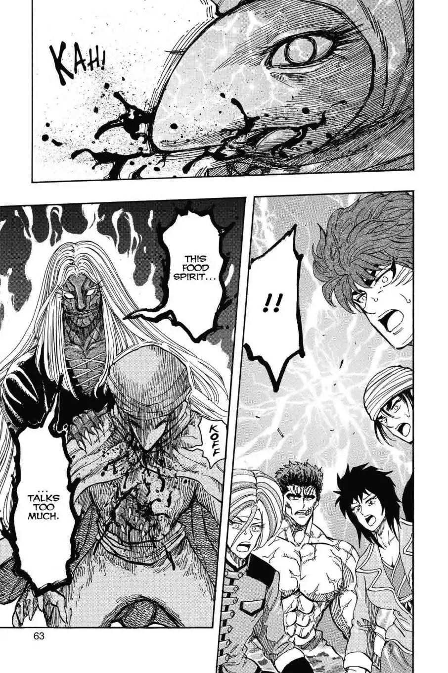 Toriko Chapter 323 page 17 - Chapter 323: Vol.36 Gourmet 323: Truth Behind the Nitro!!