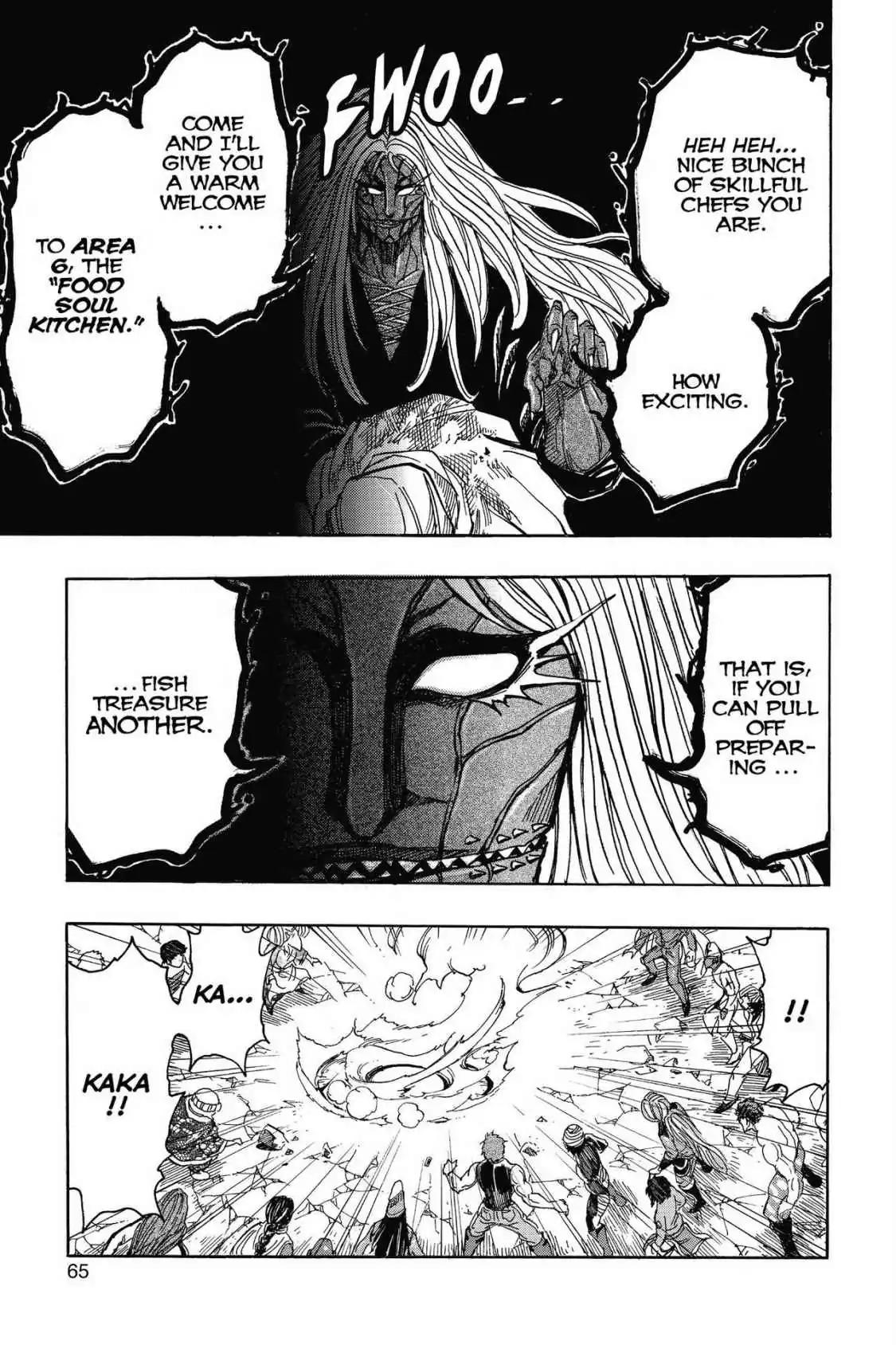 Toriko Chapter 323 page 19 - Chapter 323: Vol.36 Gourmet 323: Truth Behind the Nitro!!