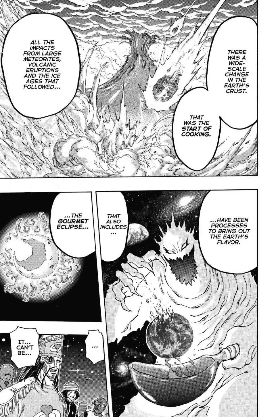 Toriko Chapter 323 page 3 - Chapter 323: Vol.36 Gourmet 323: Truth Behind the Nitro!!