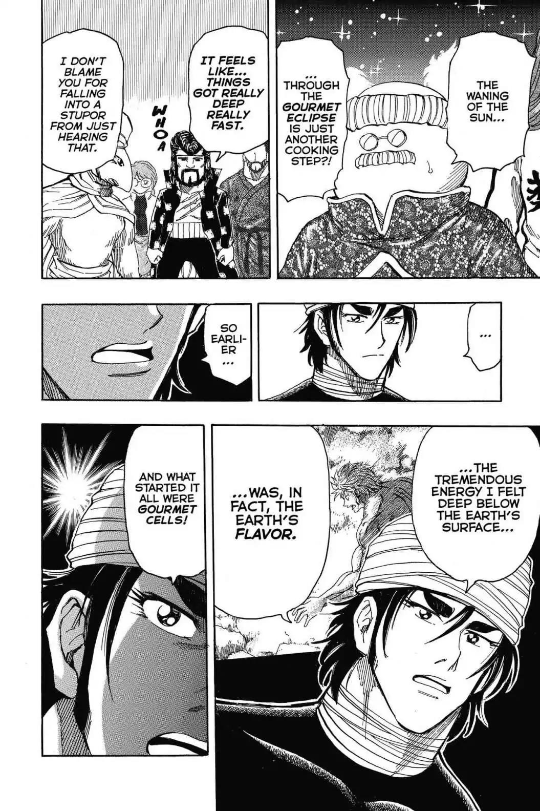 Toriko Chapter 323 page 4 - Chapter 323: Vol.36 Gourmet 323: Truth Behind the Nitro!!