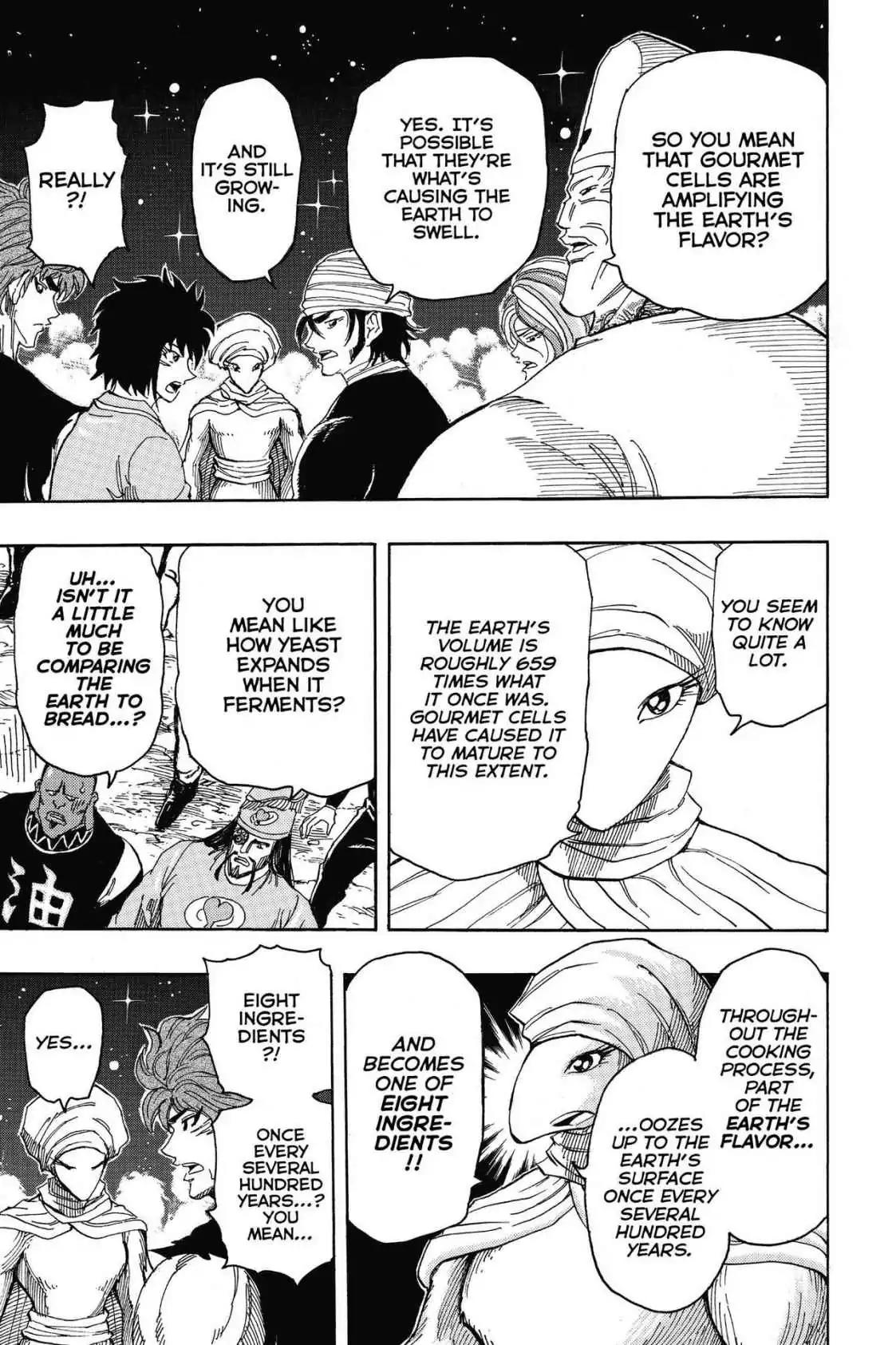 Toriko Chapter 323 page 5 - Chapter 323: Vol.36 Gourmet 323: Truth Behind the Nitro!!