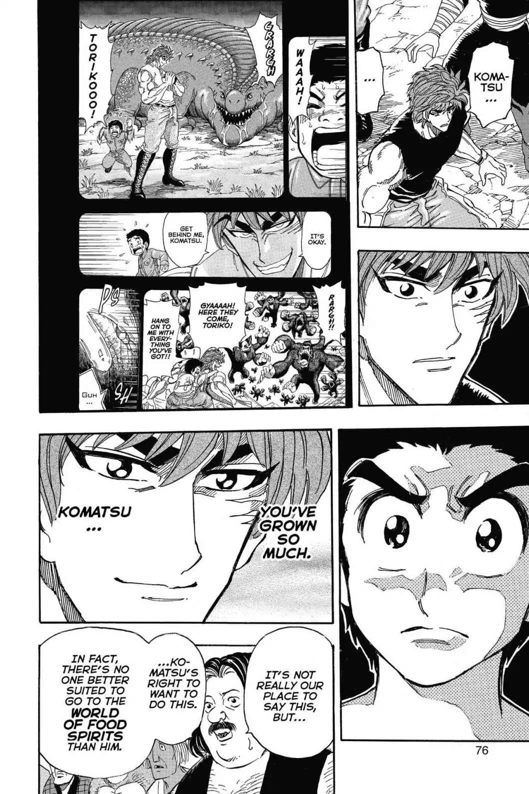 Toriko Chapter 324 page 10 - Chapter 324: Vol.36 Gourmet 324: Departure of Smiles!!
