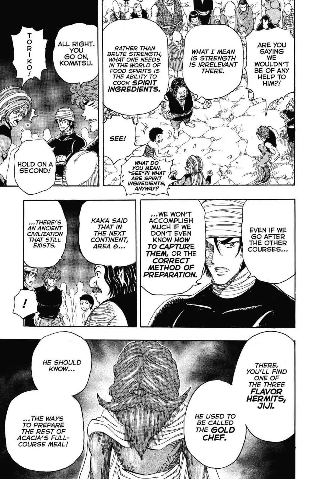 Toriko Chapter 324 page 11 - Chapter 324: Vol.36 Gourmet 324: Departure of Smiles!!