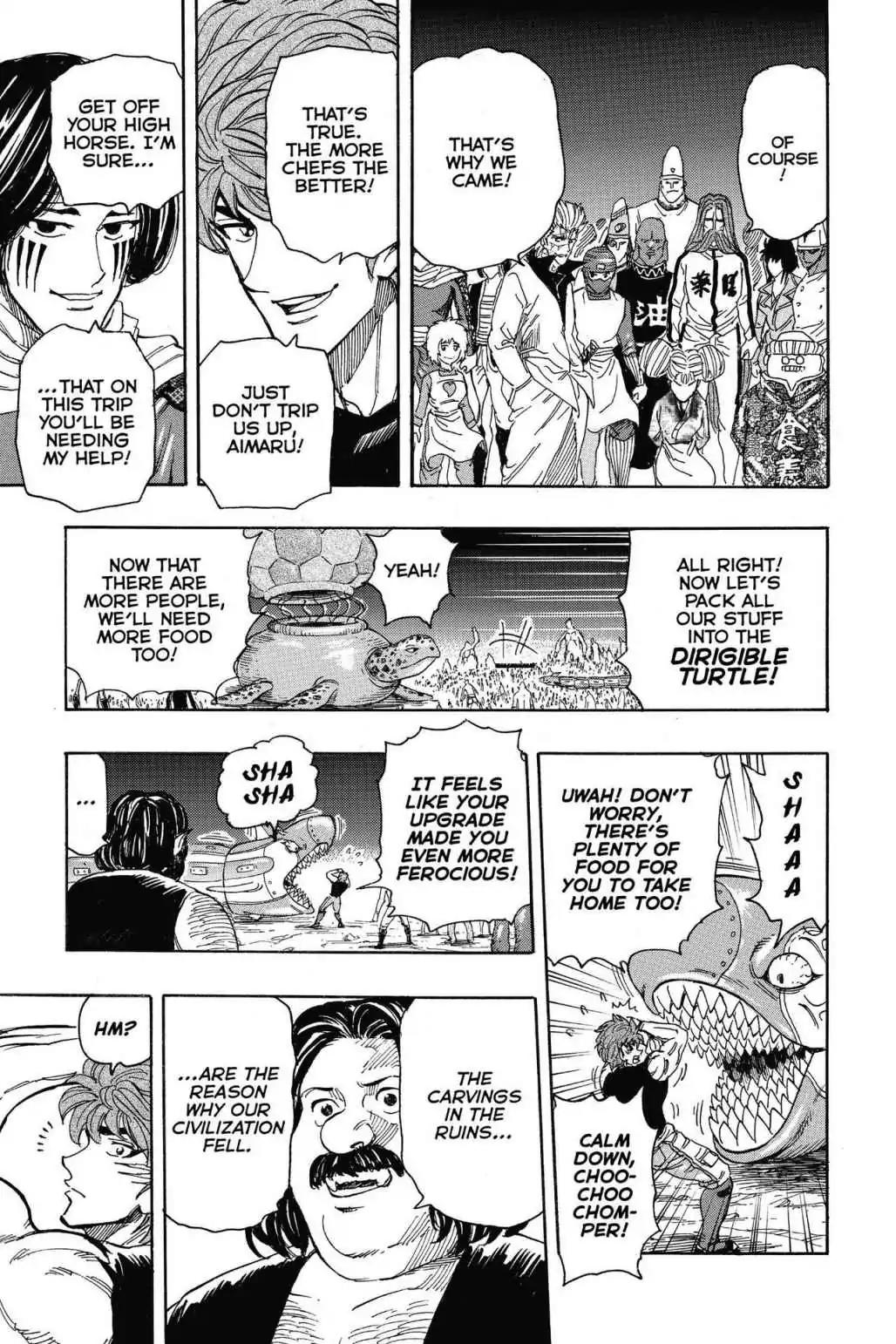 Toriko Chapter 324 page 15 - Chapter 324: Vol.36 Gourmet 324: Departure of Smiles!!