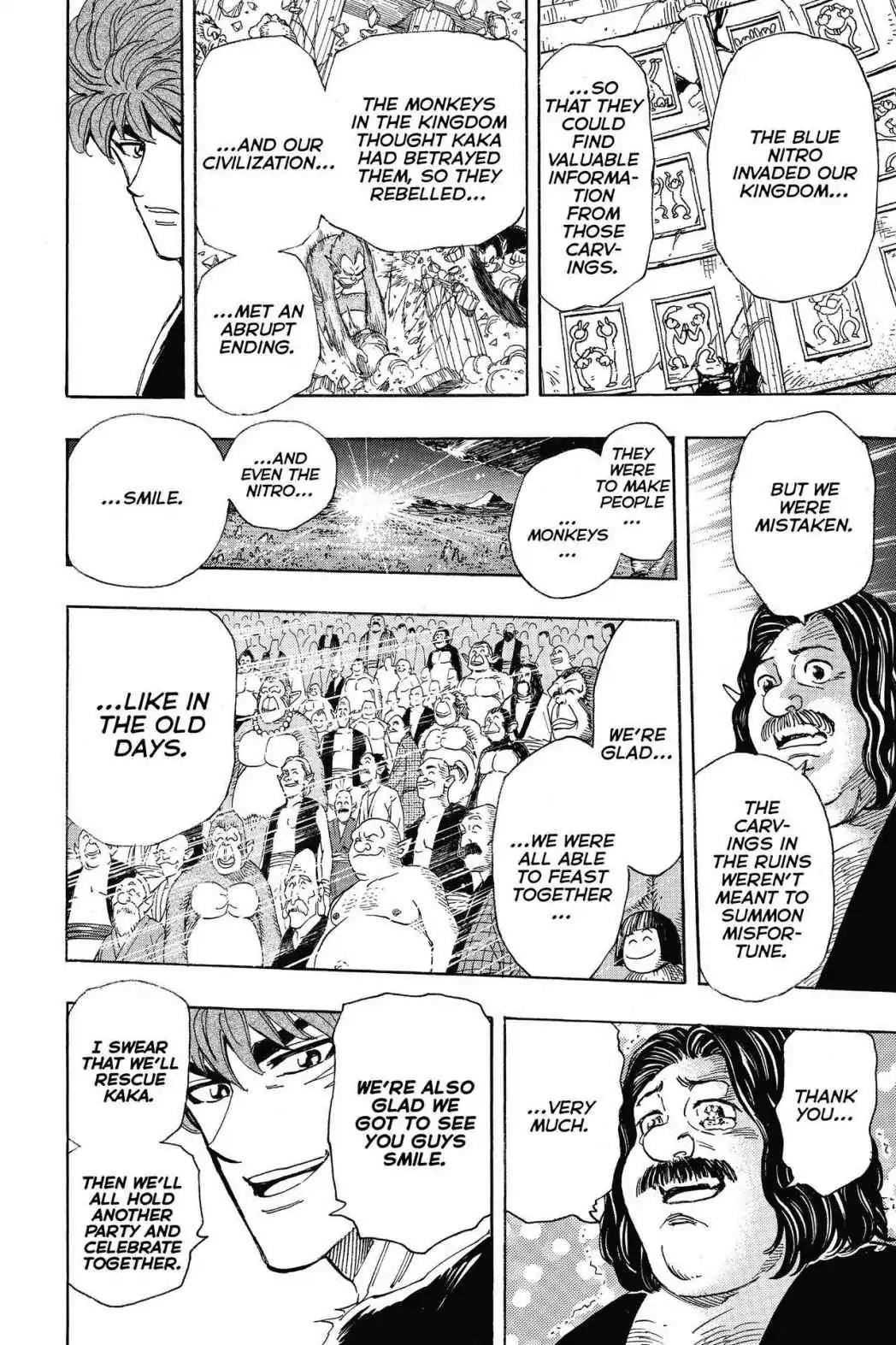 Toriko Chapter 324 page 16 - Chapter 324: Vol.36 Gourmet 324: Departure of Smiles!!