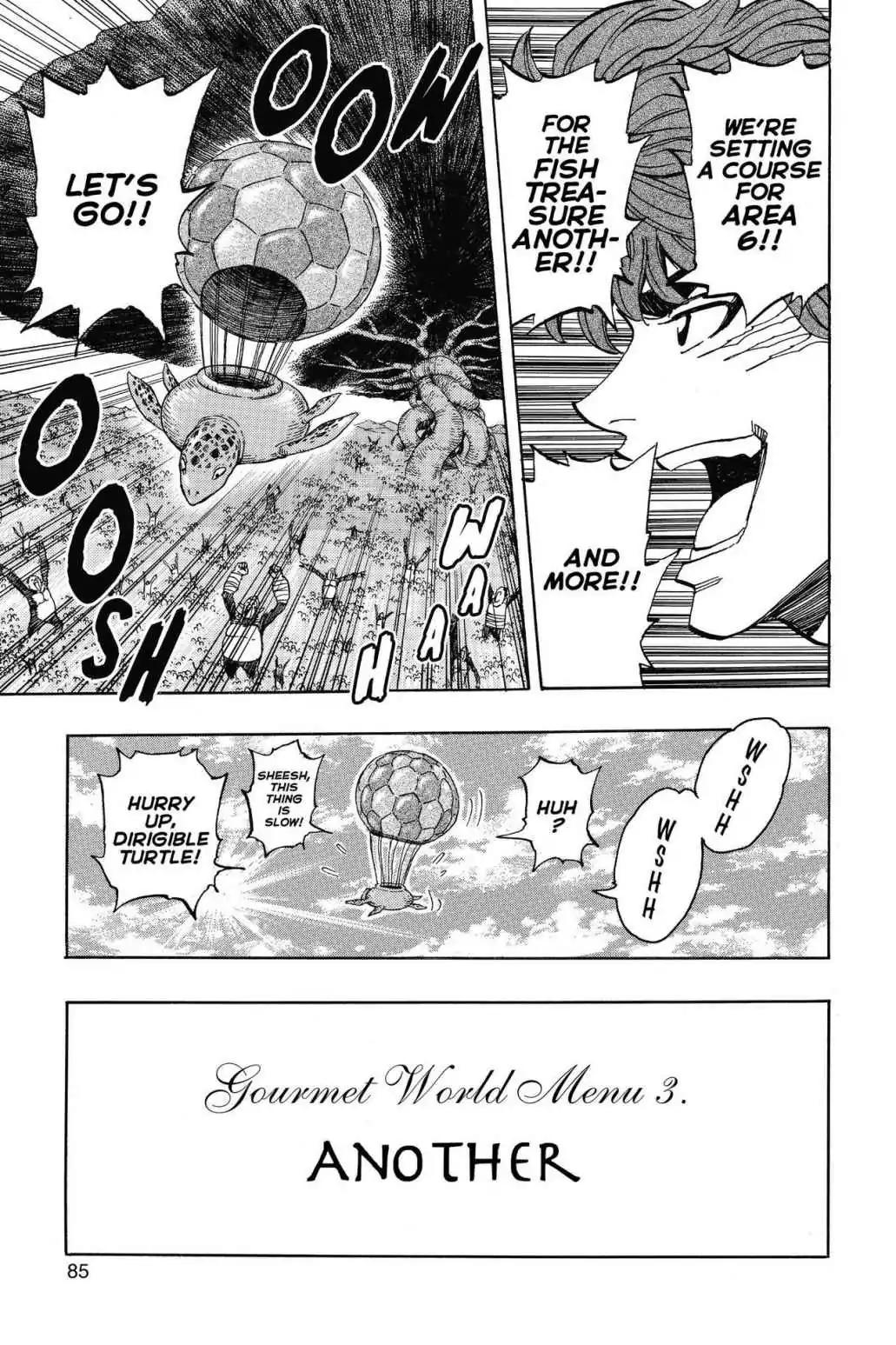 Toriko Chapter 324 page 19 - Chapter 324: Vol.36 Gourmet 324: Departure of Smiles!!