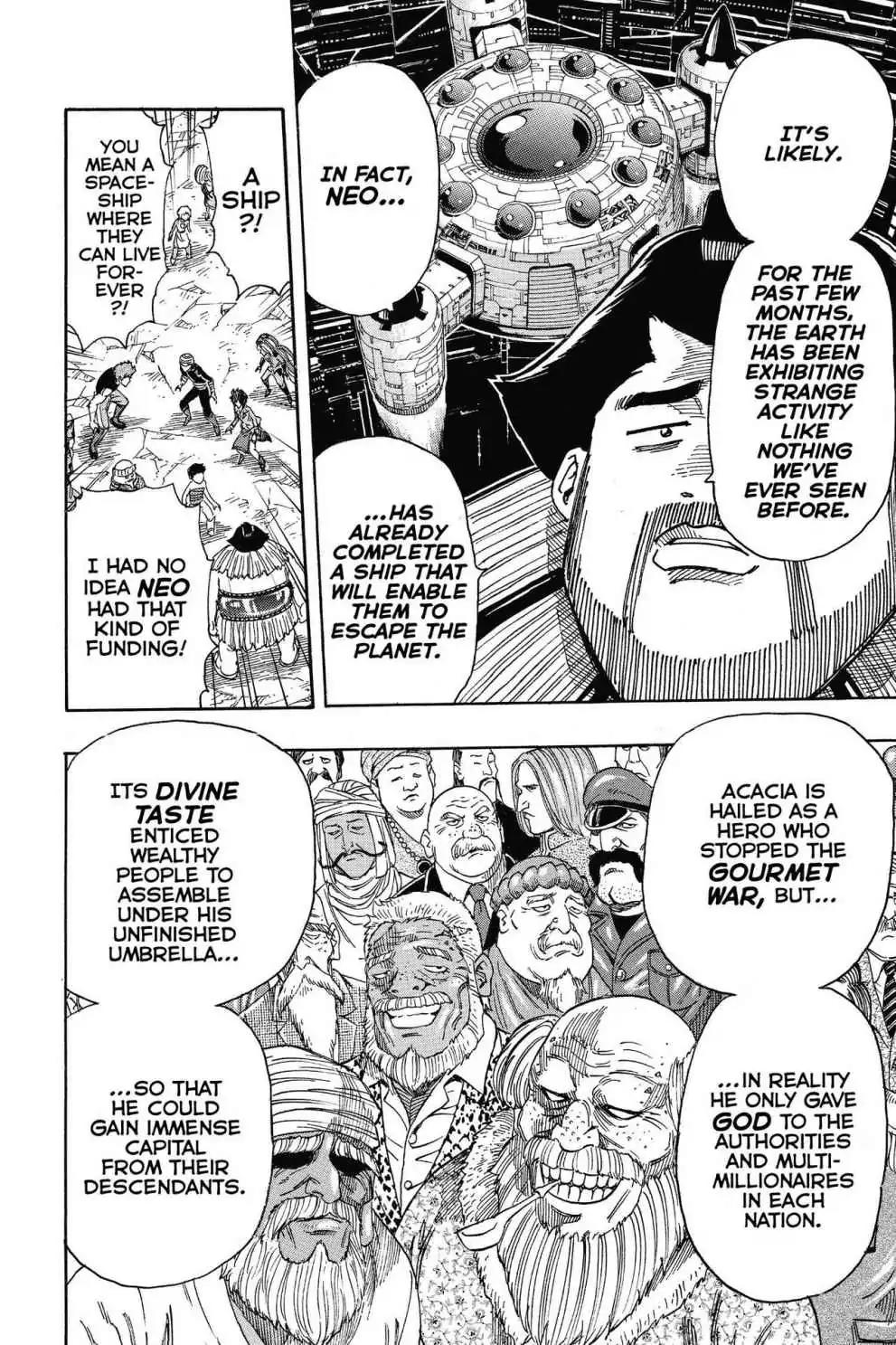 Toriko Chapter 324 page 4 - Chapter 324: Vol.36 Gourmet 324: Departure of Smiles!!