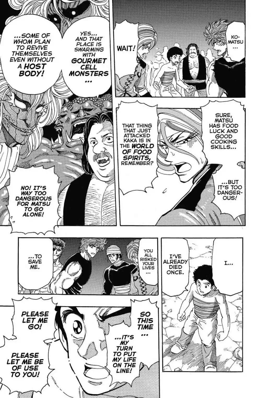 Toriko Chapter 324 page 9 - Chapter 324: Vol.36 Gourmet 324: Departure of Smiles!!