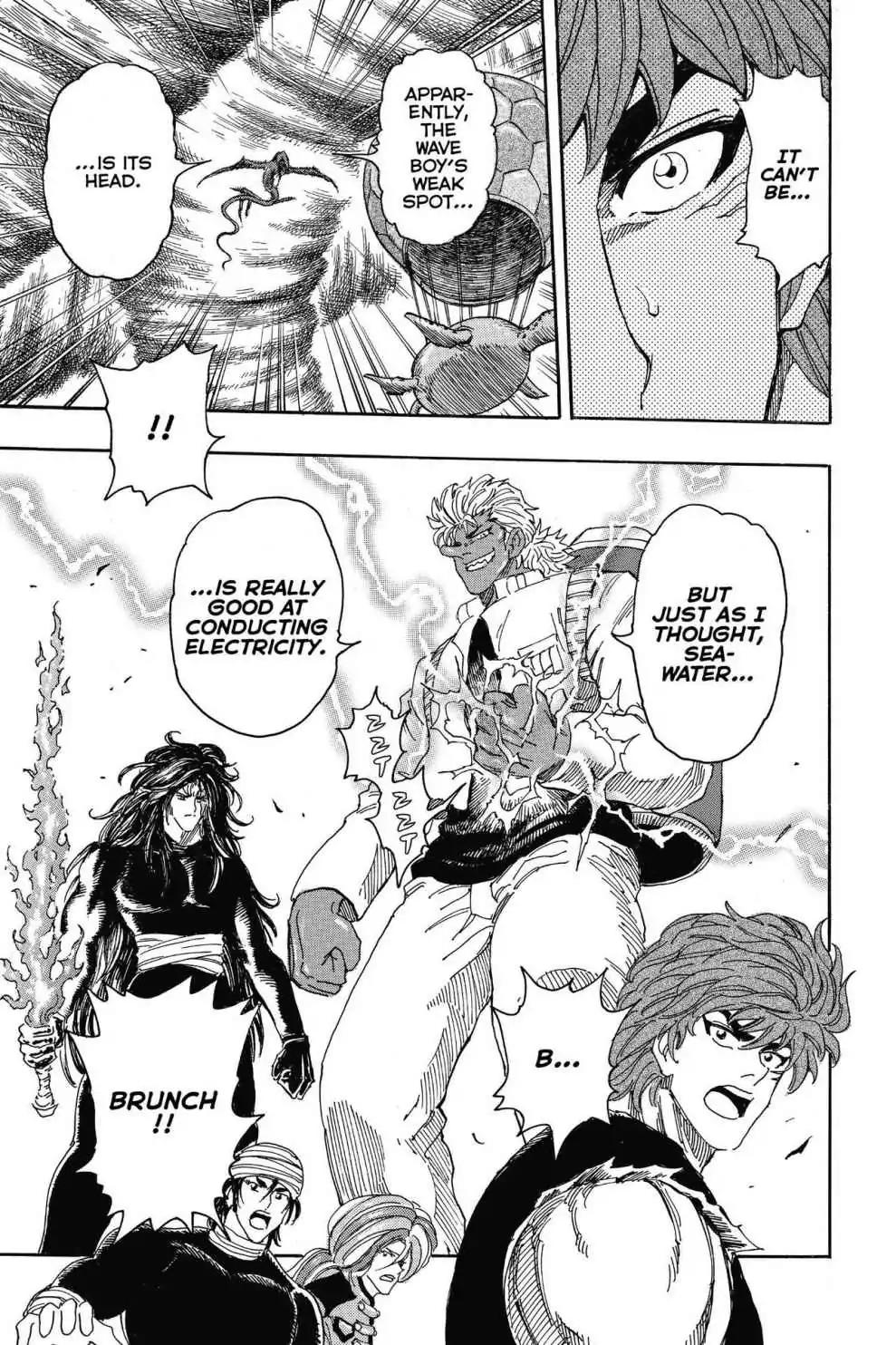 Toriko Chapter 325 page 13 - Chapter 325: Vol.36 Gourmet 325: Rampaging Direct Hit!!