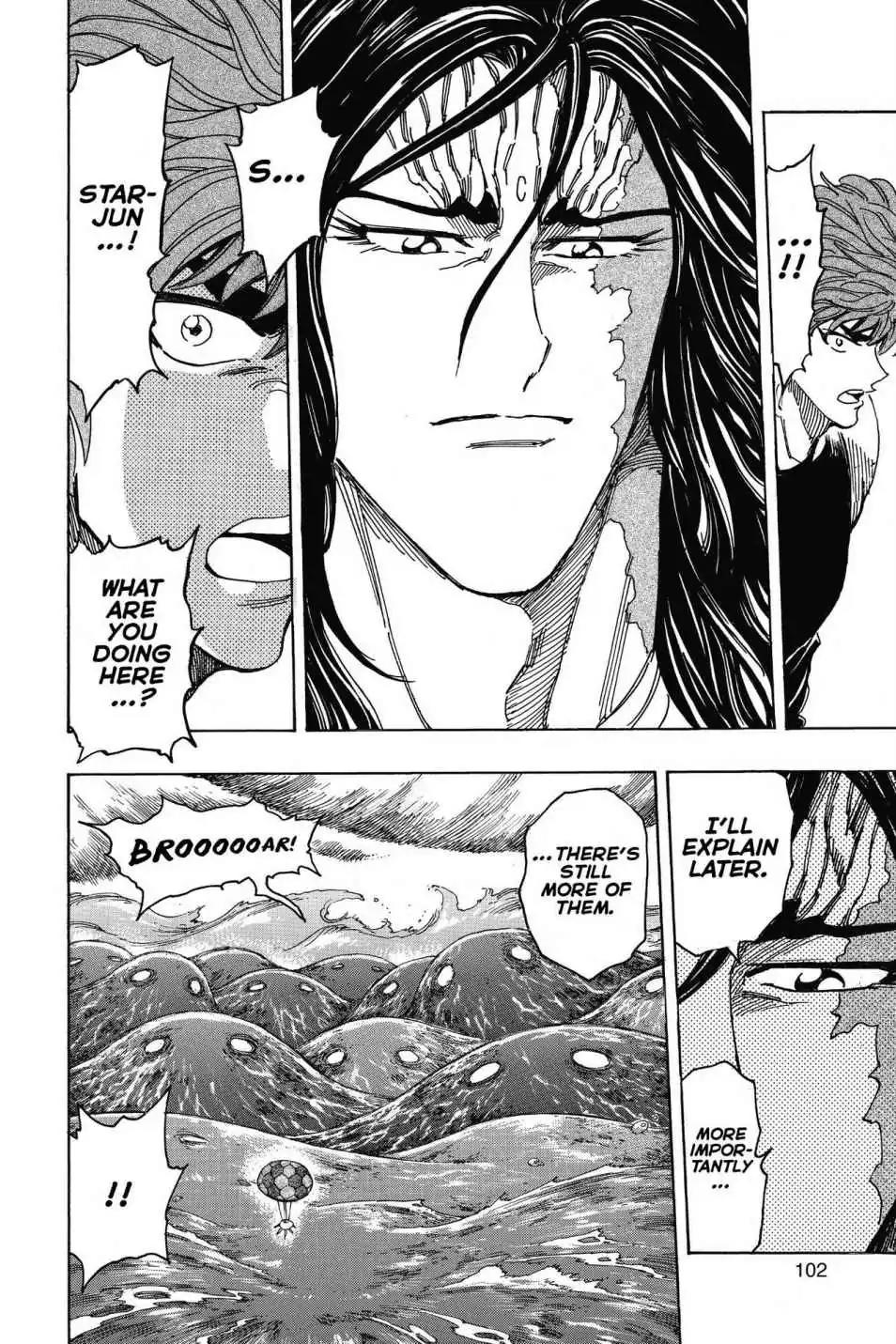 Toriko Chapter 325 page 14 - Chapter 325: Vol.36 Gourmet 325: Rampaging Direct Hit!!