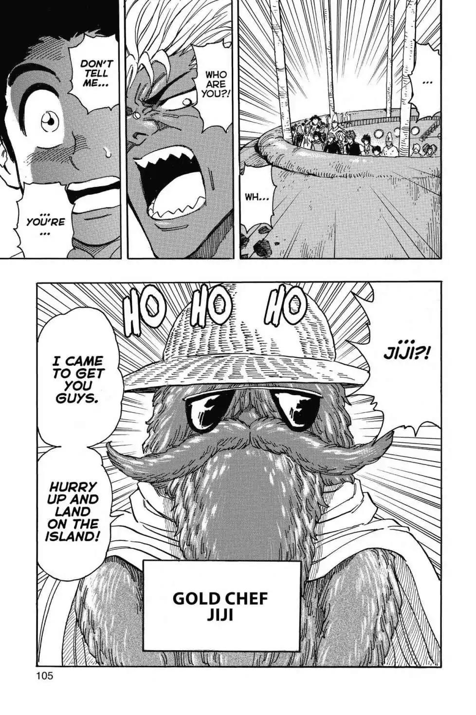 Toriko Chapter 325 page 17 - Chapter 325: Vol.36 Gourmet 325: Rampaging Direct Hit!!