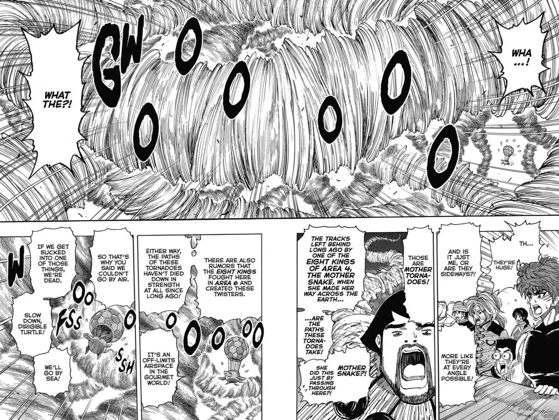 Toriko Chapter 325 page 8 - Chapter 325: Vol.36 Gourmet 325: Rampaging Direct Hit!!