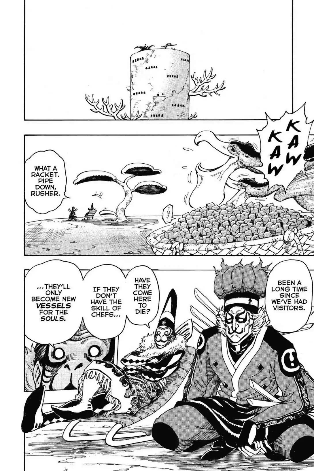 Toriko Chapter 329 page 12 - Chapter 329: Vol.36 Gourmet 329: Chefs All Fire Up!!