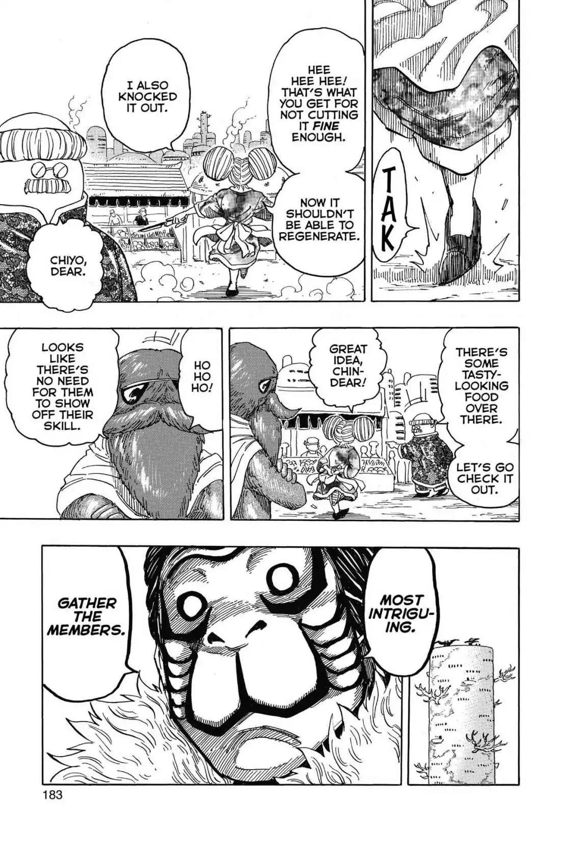 Toriko Chapter 329 page 15 - Chapter 329: Vol.36 Gourmet 329: Chefs All Fire Up!!